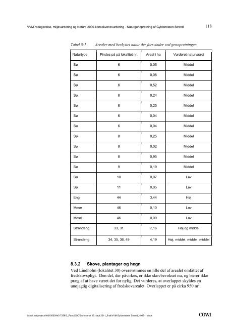 Kommuneplantillæg nr. 6 til kommuneplan 2009 - 2021