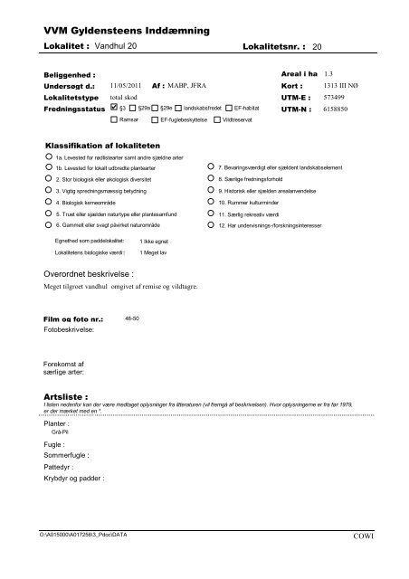 Kommuneplantillæg nr. 6 til kommuneplan 2009 - 2021