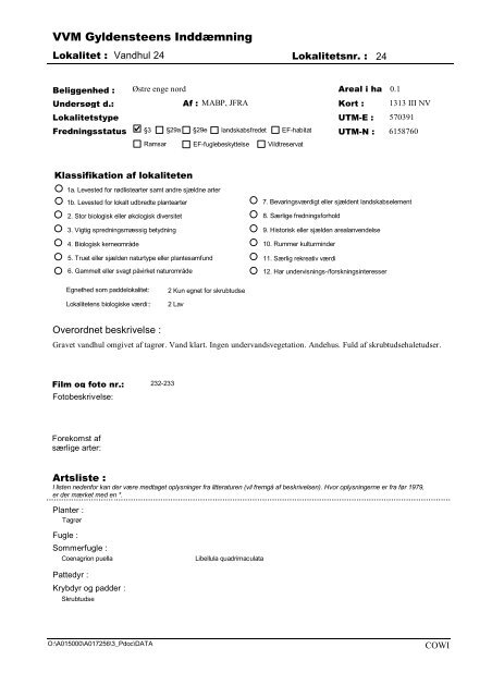 Kommuneplantillæg nr. 6 til kommuneplan 2009 - 2021