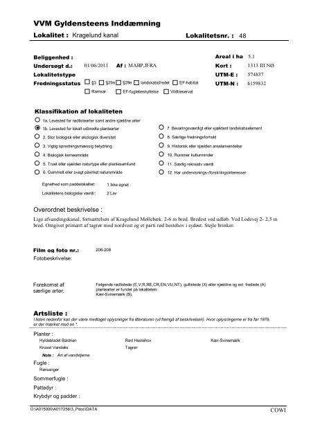 Kommuneplantillæg nr. 6 til kommuneplan 2009 - 2021