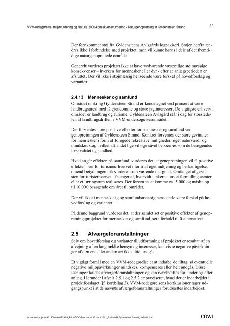 Kommuneplantillæg nr. 6 til kommuneplan 2009 - 2021