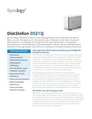 DiskStation DS213j - Synology