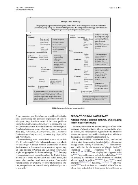 Immunotherapy Safety for the Primary Care ... - U.S. Coast Guard