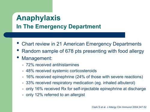 Immunotherapy Safety for the Primary Care ... - U.S. Coast Guard