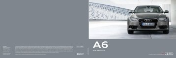 Catalogue Audi A6 Berline (8 MB) - Audi Tunisie > Accueil