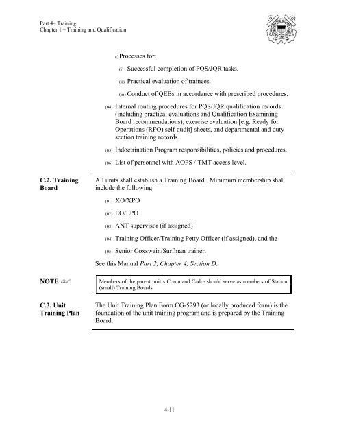 comdtinst m16114.32c - U.S. Coast Guard