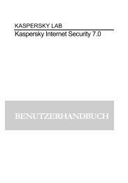 Kaspersky Internet Security 7.0 - Kaspersky Lab