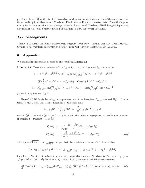 Well-conditioned boundary integral formulations for the ... - Njit