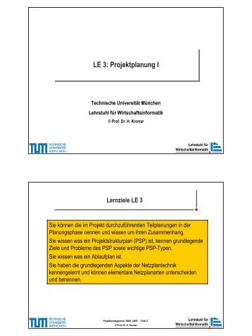 PM_SS04_LE03.pdf - Lehrstuhl für Wirtschaftsinformatik