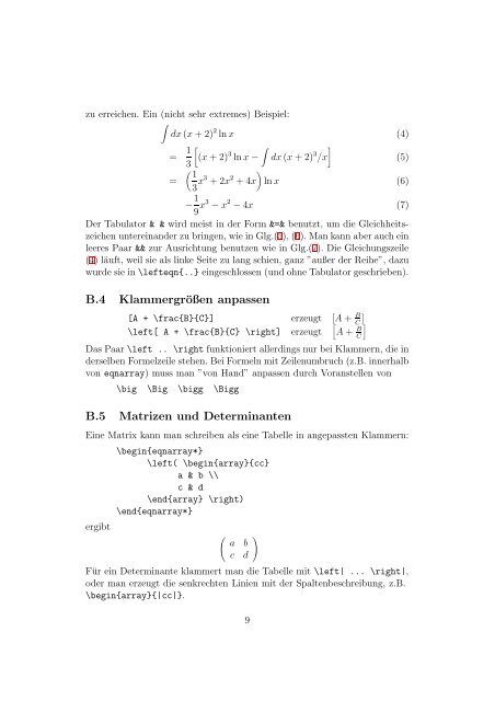 Einführung in LaTeX - Www-com.physik.hu-berlin.de