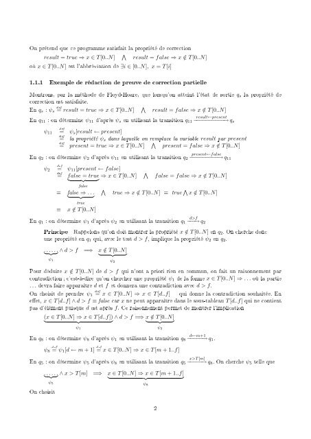 la recherche d'un élément par dichotomie dans un ... - Verimag