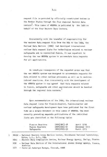 INDC(SEC)-46/U+R+F+SIN DC INTERNATIONAL NUCLEAR DATA ...