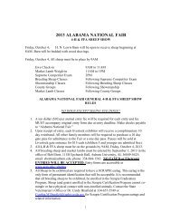 ANIMAL SCIENCE GENERAL RULES - Alabama Cooperative ...