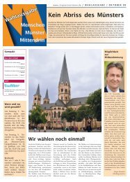 Wahlzeitung - Bonner Münster