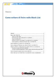 Come evitare di finire nelle Black List - Achab