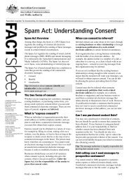 Spam Act: Understanding Consent - ACMA