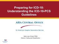 Understanding the ICD-10-PCS Guidelines - ACSS