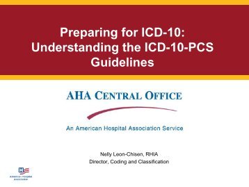 Understanding the ICD-10-PCS Guidelines - ACSS