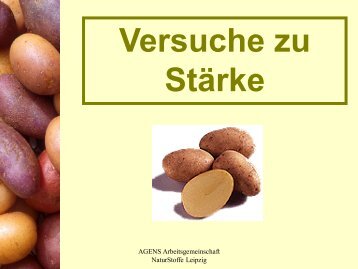 Versuche zu Stärke