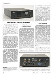 AR2300 von AOR - der ADDX