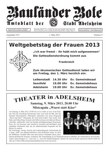 THEATER in ADELSH EIM