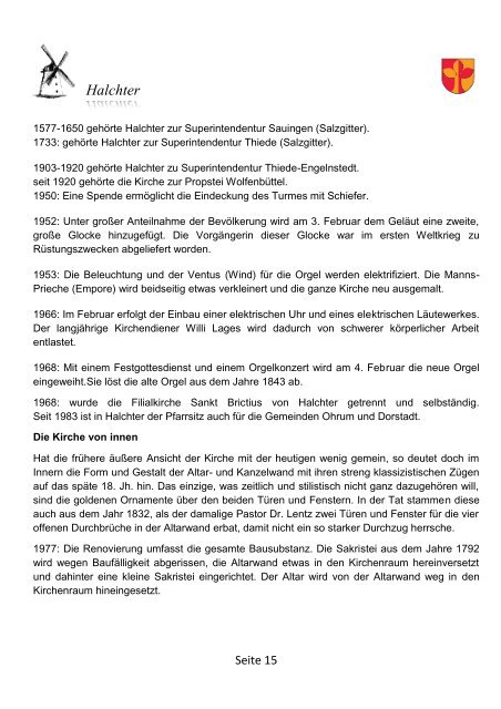Begleitheft zur Kirchentour (PDF-Format) - ADFC Kreisverband ...