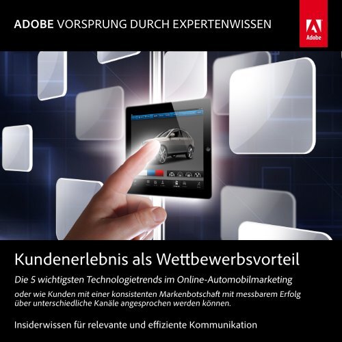 Booklet Adobe Digital Marketing