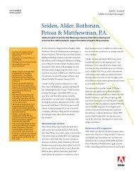 Seiden, Alder, Rothman, Petosa & Matthewman, P.A. - Adobe