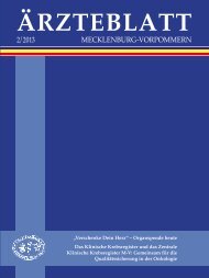 Ärzteblatt Februar 2013 - Ärztekammer Mecklenburg-Vorpommern