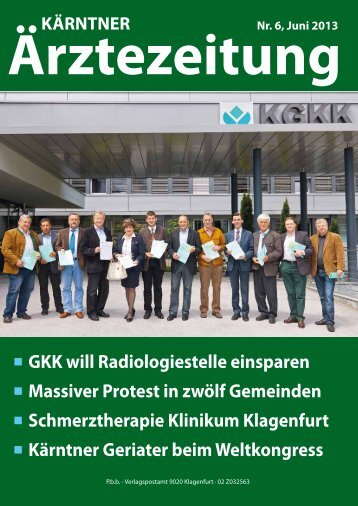 GKK will Radiologiestelle einsparen Massiver Protest in zwölf ...