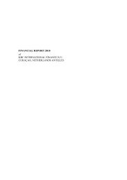 FINANCIAL REPORT 2010 of KBC INTERNATIONAL ... - AFM