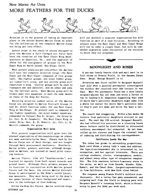 News Letter 1941 Jul-Dec - Air Force Historical Studies Office