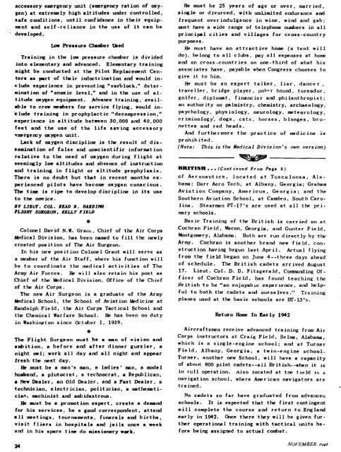 News Letter 1941 Jul-Dec - Air Force Historical Studies Office