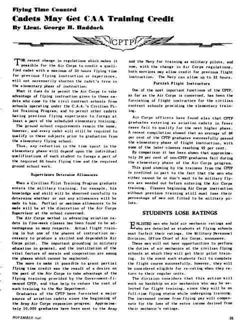 News Letter 1941 Jul-Dec - Air Force Historical Studies Office