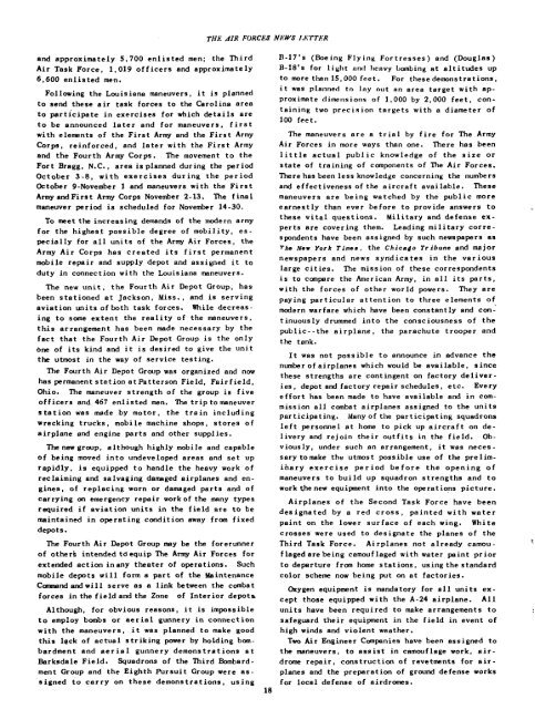 News Letter 1941 Jul-Dec - Air Force Historical Studies Office