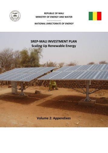 SREP-MALI INVESTMENT PLAN Scaling Up Renewable Energy ...