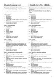 2 Classification of the Exhibition 2 ... - Agritechnica