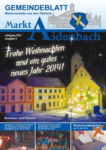 Nr. 4/2013 - Markt Aidenbach