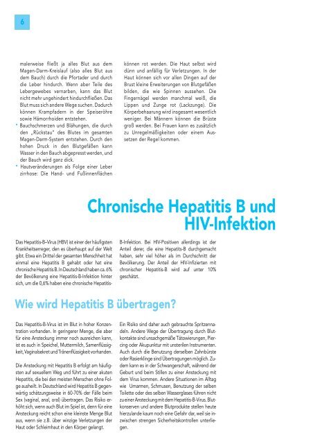 HIV und Hepatitis B - Aidshilfe Köln