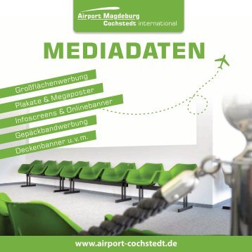 Broschüre Mediadaten - Airport Magdeburg Cochstedt