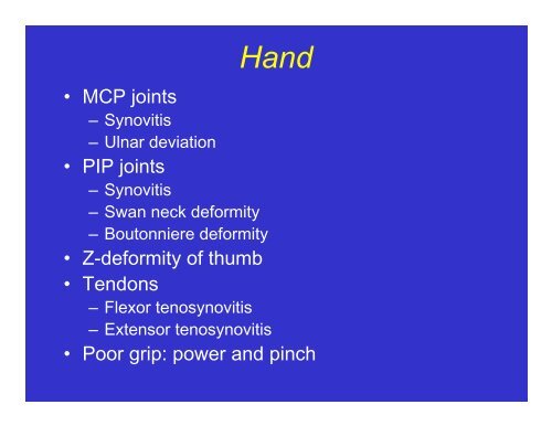 Rheumatoid Arthritis