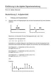 Musterlösung 2. Aufgabenblatt