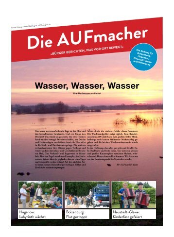 Wasser, Wasser, Wasser - Akademie für Politik, Wirtschaft und Kultur ...