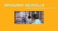 Broadway Neukölln - Das Magazin der Aktion! Karl-Marx-Straße