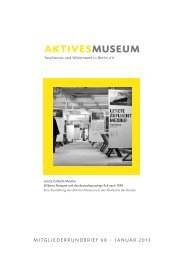 Rundbrief 68 - Verein Aktives Museum