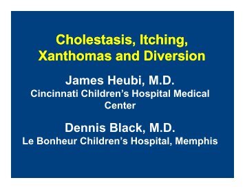 Cholestasis, Itching, Xanthomas and Diversion - Alagille Syndrome ...