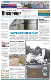 Faulty buildings to be rebuilt - Oman Daily Observer