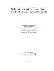Walking Corpses & Conscious Plants: Possibilist Ecologies in ...