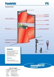 Pendeltür PTL - Novoferm