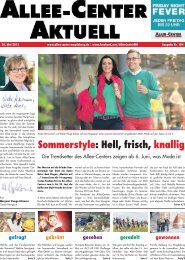 Sommerstyle: Hell, frisch, knallig - Allee Center